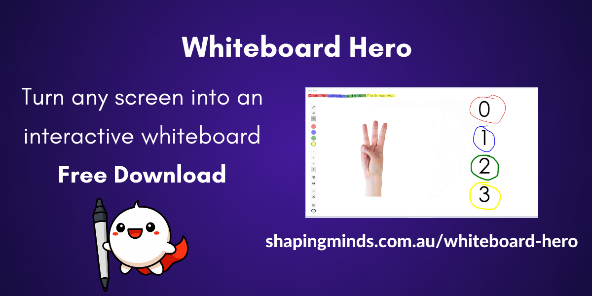 Whiteboard Hero by Shaping Minds Turns Any Screen into a Whiteboard